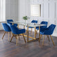Set Of 2 Lorenzo Dining Chairs - Blue