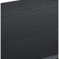 Louis Fluted Tv Unit - Black