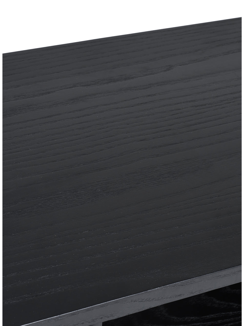 Louis Fluted Tv Unit - Black