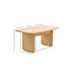 Louis Light Oak Effect Fluted 90cm Compact Coffee Table