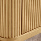 Louis Light Oak Effect Fluted TV Unit