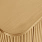 Louis Light Oak Effect Fluted TV Unit