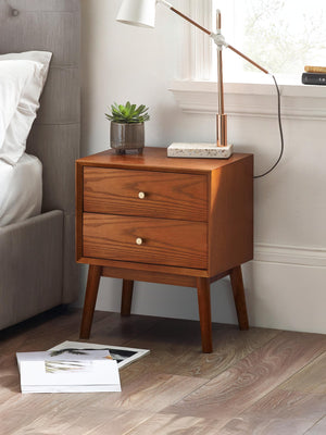 Lowry 2 Drawer Bedside