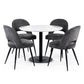 Luca 100cm Round Dining Table White