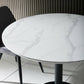 Luca 100cm Round Dining Table White