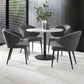 Luca 100cm Round Dining Table White