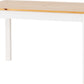 Ludlow 1+6 Dining Set - White/Oak Lacquer