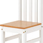 Ludlow 1+6 Dining Set - White/Oak Lacquer