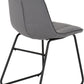 Lukas Chair (Box of 2) - Grey Velvet