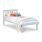Luna 90cm Single Grey Bed