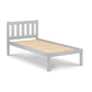 Luna 90cm Single Grey Bed