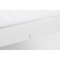 Luna 135cm Double White Bed