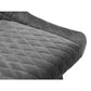 Luxe Velvet Bar Stool - Grey