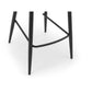 Luxe Velvet Bar Stool - Grey