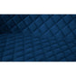 Luxe High Back Bench - Blue