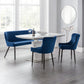 Luxe High Back Bench - Blue