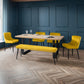 Luxe Low Bench - Mustard