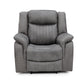 Leon Electric Recliner Sofa Grey Armchair