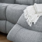 Linden Electric Recliner Sofa Grey 3 Seater