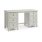 Maine 6 Drawer Dressing Table - Dove Grey
