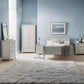 Maine 6 Drawer Dressing Table - Dove Grey