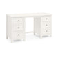 Maine 6 Drawer Dressing Table - Surf White