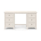 Maine 6 Drawer Dressing Table - Surf White