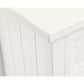 Maine 6 Drawer Dressing Table - Surf White