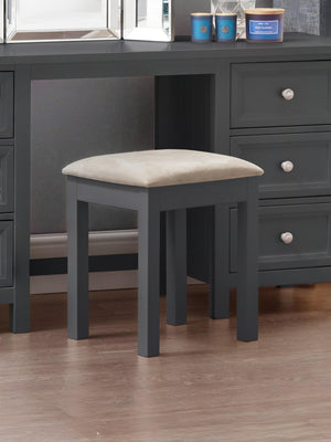 Maine Dressing Stool - Anthracite