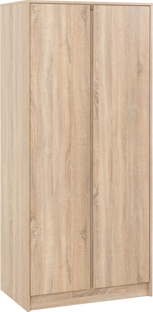 Malvern 2 Door Wardrobe - SONOMA OAK EFFECT