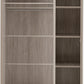 Malvern 3 Door Wardrobe Bedroom Set - URBAN SNOW
