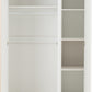 Malvern 3 Door Wardrobe - WHITE