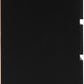 Malvern 3 Drawer Bedside (PAIR) - Black