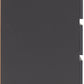 Malvern 3 Drawer Bedside - Grey