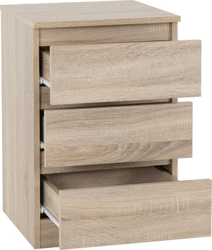 Malvern 2 Door Wardrobe Bedroom Set - SONOMA OAK EFFECT