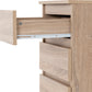 Malvern 3 Drawer Bedside - Sonoma Oak Effect