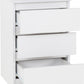 Malvern 3 Door Wardrobe Bedroom Set - WHITE