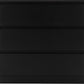 Malvern 3 Drawer Chest - Black
