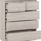 Malvern 3+2 Drawer Chest - Urban Snow