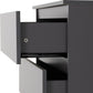 Malvern 4 Drawer Chest - Grey
