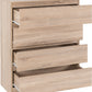 Malvern 4 Drawer Chest - Sonoma Oak Effect