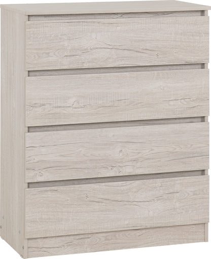 Malvern 2 Door Wardrobe Bedroom Set - URBAN SNOW