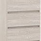 Malvern 5 Drawer Narrow Chest - Urban Snow