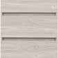 Malvern 5 Drawer Narrow Chest - Urban Snow