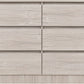 Malvern 6 Drawer Chest - Urban Snow