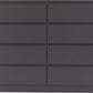 Malvern 8 Drawer Chest - Grey