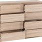Malvern 8 Drawer Chest - SONOMA OAK EFFECT