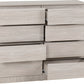 Malvern 8 Drawer Chest - URBAN SNOW