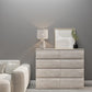 Malvern 8 Drawer Chest - Urban Snow