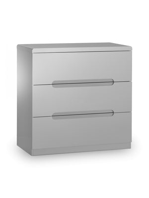 Manhattan 3 Drawer Chest - Grey